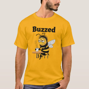 T-shirt Abeille ivre drôle