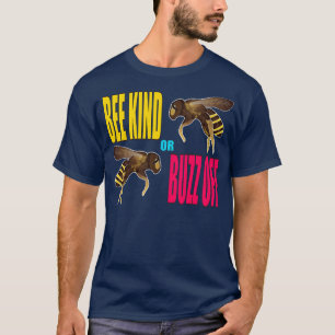 T-shirt Abeille ou Buzz des abeilles volantes Jaune Bleu R