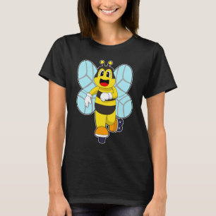 T-shirt Abeille Patinage en ligne Patins à rouleaux
