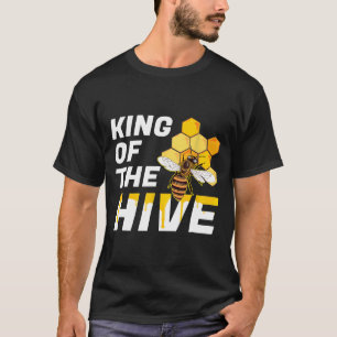 T-shirt Abeille Roi De La Ruche Abeigneurs Miel