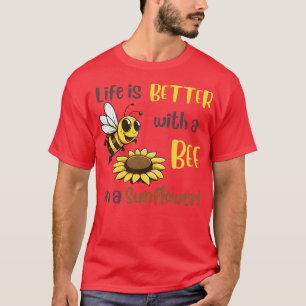 T-shirt Abeille sur un tournesol 68
