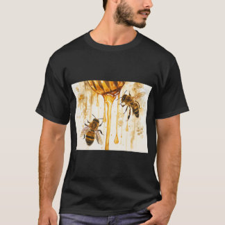 T-shirt Abeilles à miel et miel