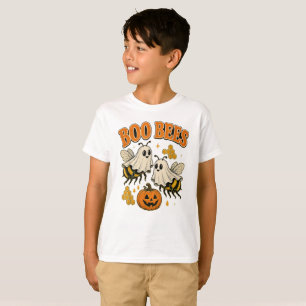 T-shirt Abeilles Bouh Drôle Abeille Fantôme Jeu de Mots Mi