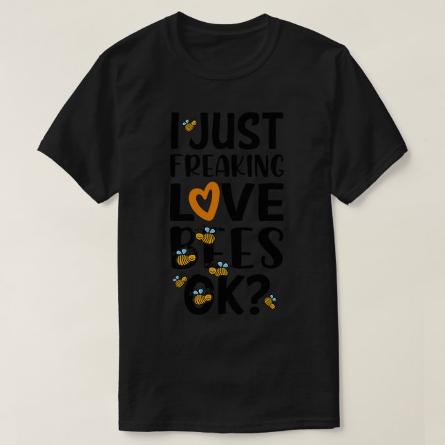 T-shirt Abeilles d'amour (Design devant)