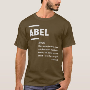 T-shirt Abel Définition Nom Abel