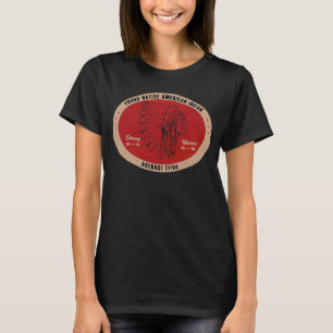 T-shirt ABENAKI Tribe Amérindienne amérindienne Retro 50's