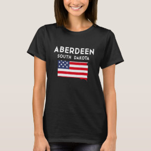 T-shirt Aberdeen Dakota du Sud États-Unis Amérique Voyage