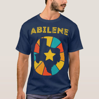 T-shirt Abilene Texas Vintage Souvenir désorganisé 1