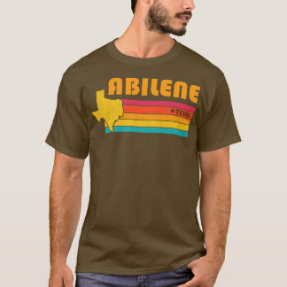 T-shirt Abilene Texas Vintage Souvenir déstressé