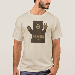 T-shirt Abingdon Virginia Ours de la paix