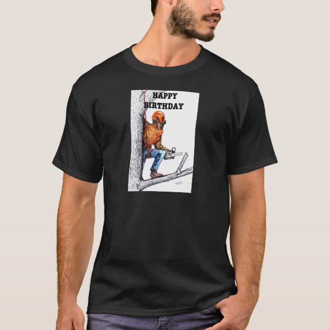 T-shirt Aboriste Arbre chirurgien Anniversaire cadeau prés (Devant)