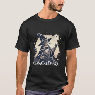 T-shirt AbraCatDabra - Magicien Magique Cat