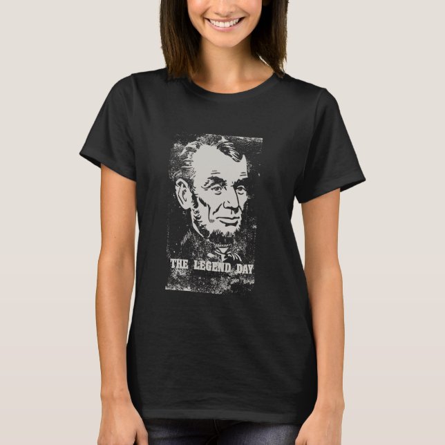 T-shirt Abraham Lincoln (Devant)