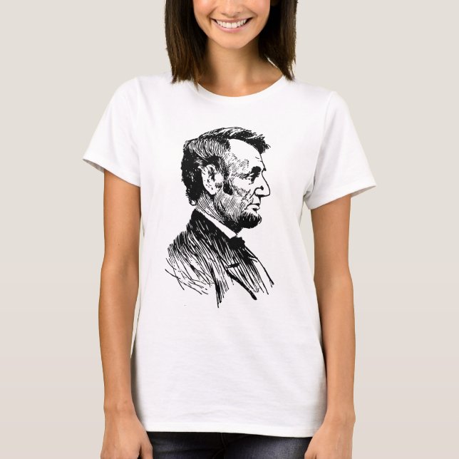 T-shirt Abraham Lincoln (Devant)