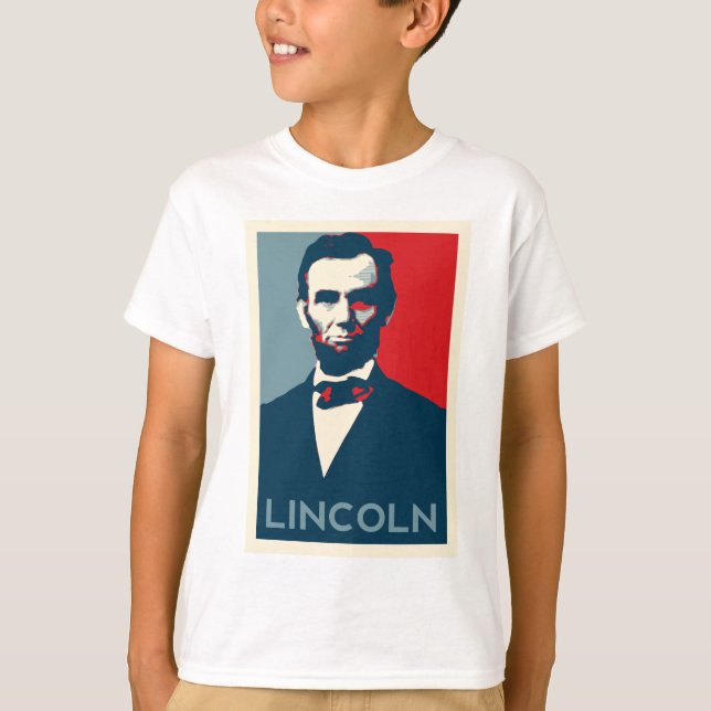 T-shirt Abraham Lincoln (Devant)