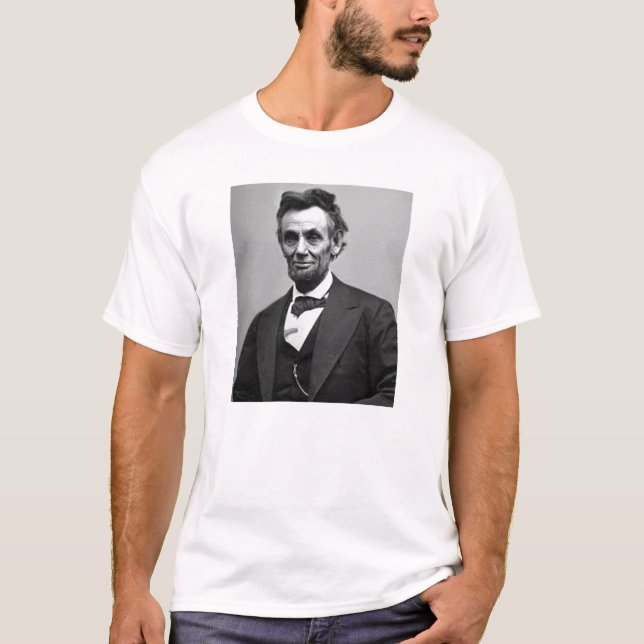 T-shirt Abraham Lincoln (Devant)