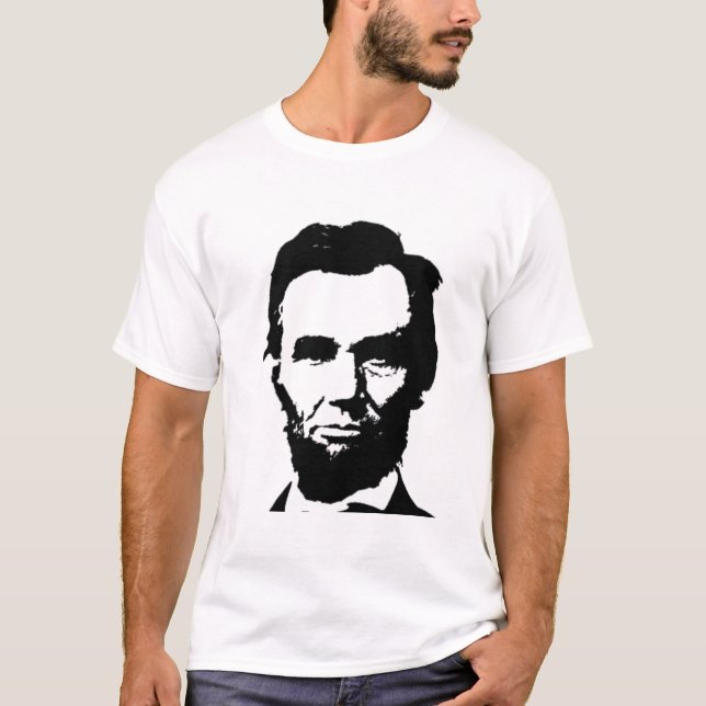 T-shirt Abraham Lincoln (Devant)