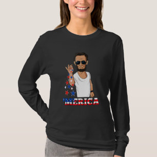 T-shirt Abraham Lincoln 4 juillet Merica