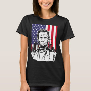 T-shirt Abraham Lincoln ou Être excellent l'un l'autre ou