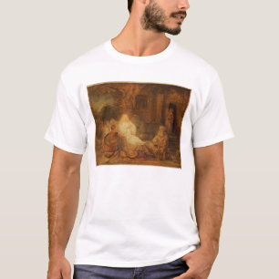 T-shirt Abraham reçoit les trois anges, 1646 (huile sur l