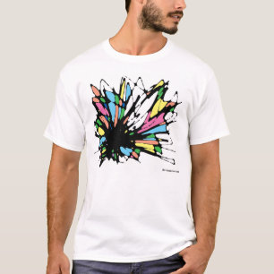 T-shirt Abrégé sur 1 papillon