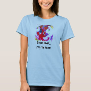 T-shirt Abrégé sur chinois puissant tête de lion