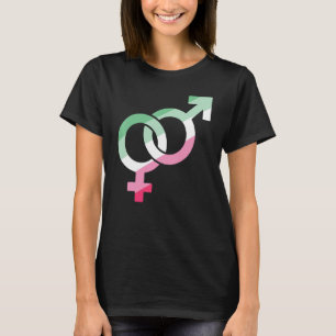 T-shirt Abrosexualité homosexuelle Lgbt Homme Femme Abro