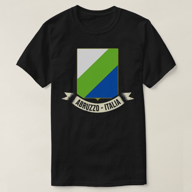 T-shirt Abruzzo Italia (Design devant)