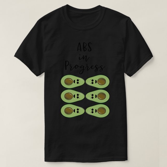 T-shirt Abs d'Avocado en cours (Design devant)