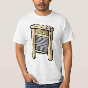 T-SHIRT ABS DE PLANCHE À LAVER