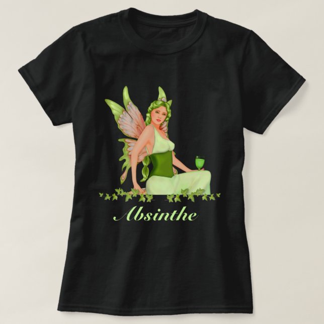 T-shirt Absinthe - La Fée Verte (Design devant)