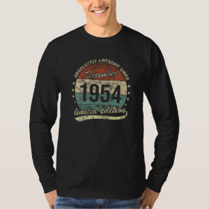 T-shirt Absolument Génial Depuis Décembre 1954 Homme Femme