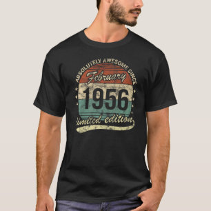 T-shirt Absolument Génial Depuis Février 1956 Homme Femme