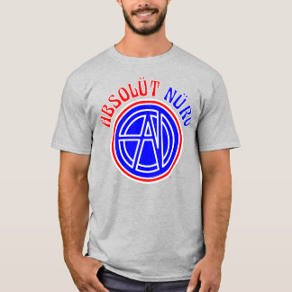 T-shirt Absolüt Nürv Rouge Blanc et Bleu