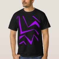 Abstract, bold, vibrant geometric zigzag pattern