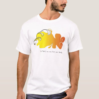 T-shirt Abstract Swirl Fish – Colorful New Family Member 