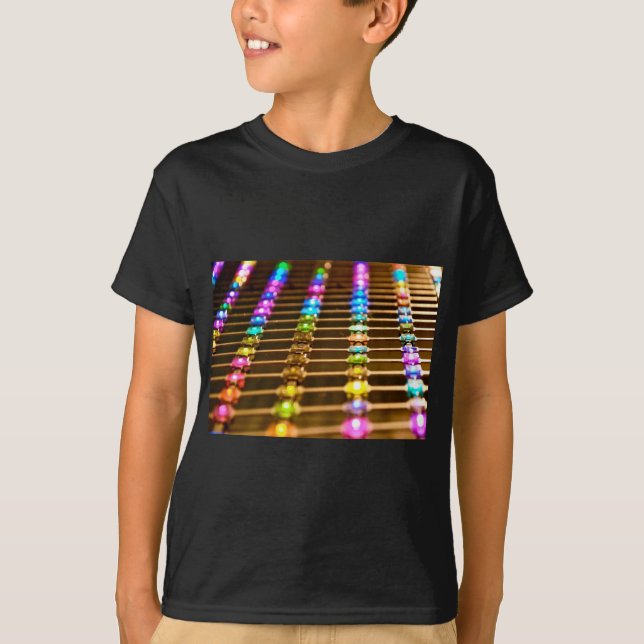 T-shirt Abstraction de LED (Devant)