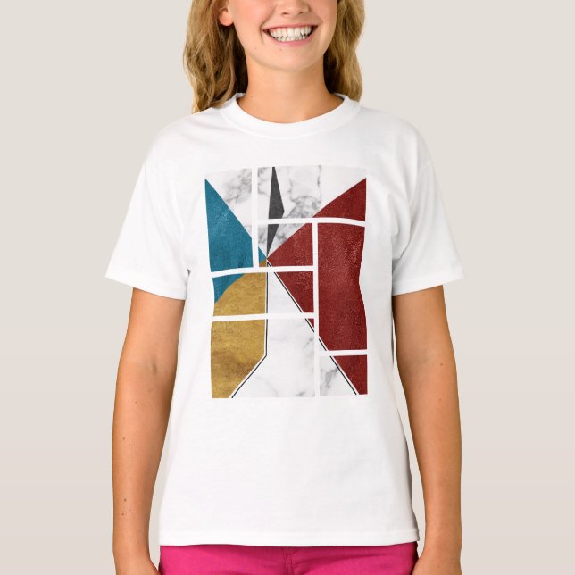T-shirt Abstrait (Devant)