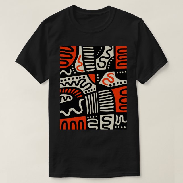 T-shirt Abstrait 291219c (Design devant)