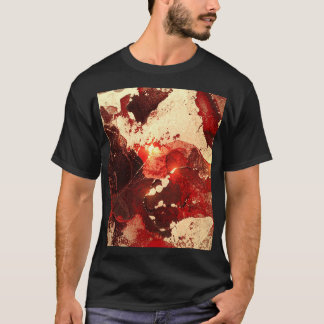 T-shirt Abstrait arrière - plan en marbre.
