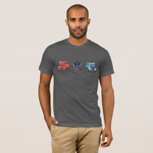 T-shirt Abstrait Classic Hot Rods