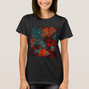 T-shirt Abstrait Cool coloré moderne Motif artistique