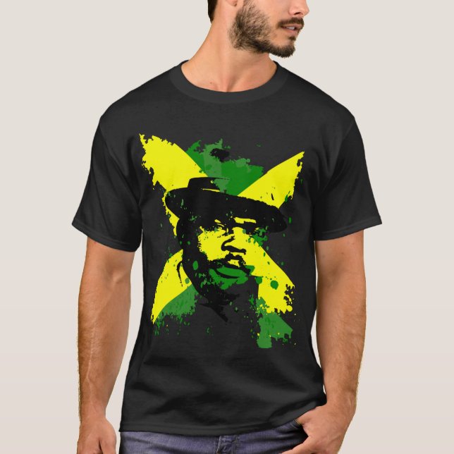 T-shirt abstrait d'éclaboussure de peinture de (Devant)