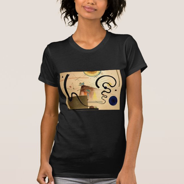 T-shirt Abstrait Kandinsky (Devant)