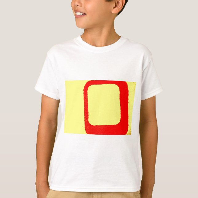 T-shirt Abstrait minimaliste (Devant)