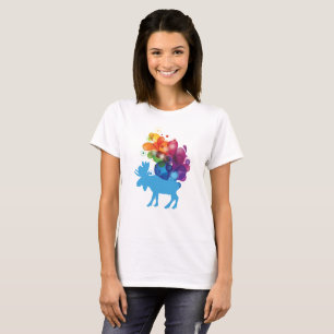T-shirt Abstrait pour femmes orignal