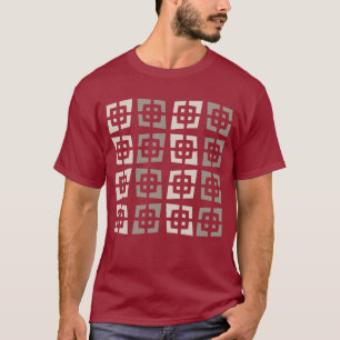 T-shirt Abstrait Starburst Mid Century Modern