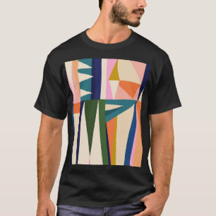 T-shirt Abstrait tendance : Main colorée dessinée.
