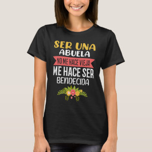 T-shirt Abuela Bendecida Espagnol Mexicaine Latina Hispani