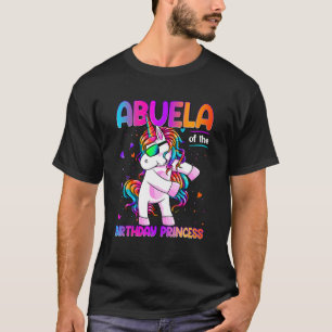 T-shirt Abuela de l'anniversaire princesse fille Dabbing U
